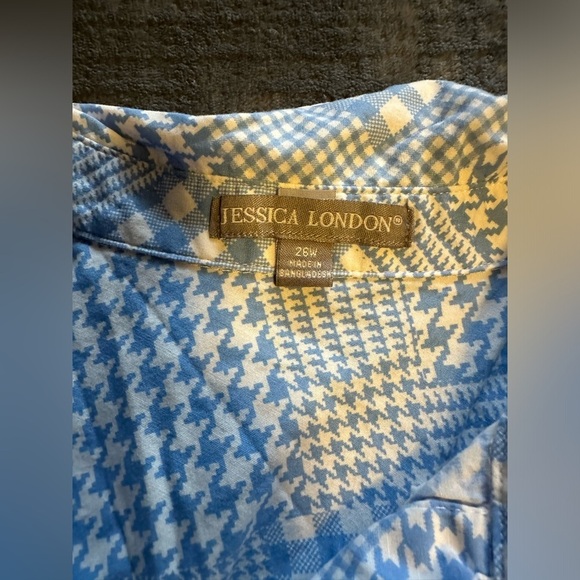 Womens Size 26W Jessica London Long Sleeve Button Down - Picture 4 of 7